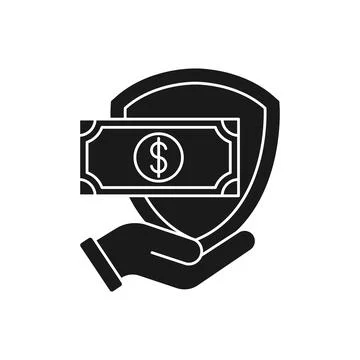 Secure Payment icon Vector Illustration. Payment Security and Safety with Shi Stock Illustration