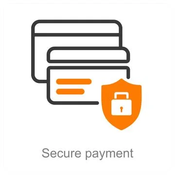 Secure payment Stock Illustration