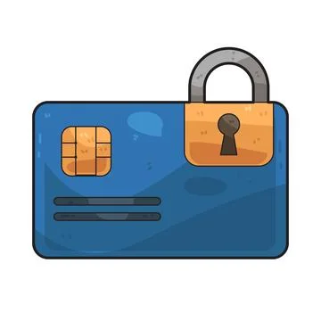 Secure Payment illustration Stock Illustration