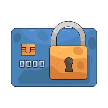 Secure Payment illustration Stock Illustration