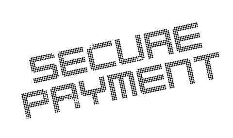 Secure Payment rubber stamp Stock Illustration