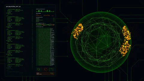 Secure Quarantine Environment: Machine-Level Coding Data Isolation Stock-Footage 333934036