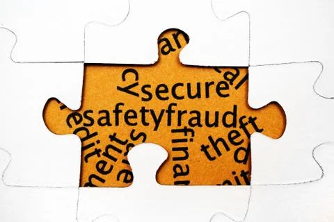 Secure safety fraud Stock Photos