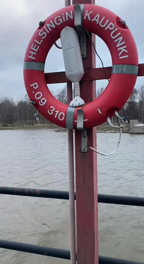 Secure Self-Retracting Lifeline System Stock Footage 294173309