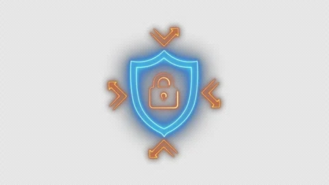 Secure service, protect data, cyber shield, internet safety, privacy concept. Stock Footage 287840697