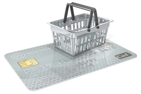 Secure Shopping. Illustrazione stock