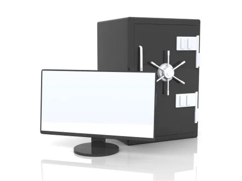 Secure system.. Stock Illustration