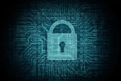 Secure Technology Concept Stock-Illustration