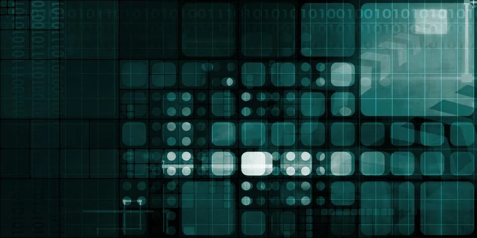 Secure Technology Network イラスト素材