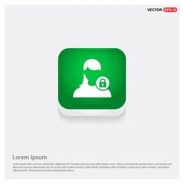 Secure User Icon イラスト素材