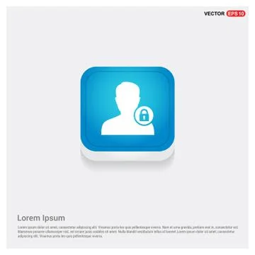 Secure User Icon イラスト素材
