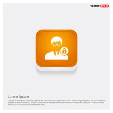 Secure User Icon イラスト素材