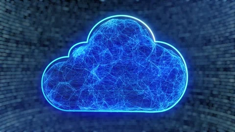 Secure virtual cloud storage system for advanced database protection Stock Footage 335557081