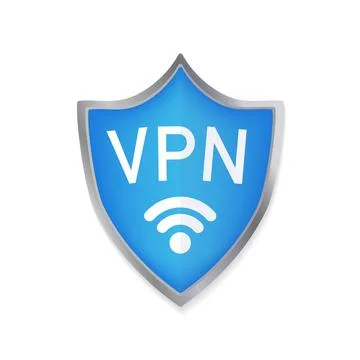 Secure VPN connection concept. Virtual private network connectivity overview Stock Illustration