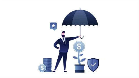 Secure Your Future: Financial Protection and Smart Growth Strategies Video stock 339344074