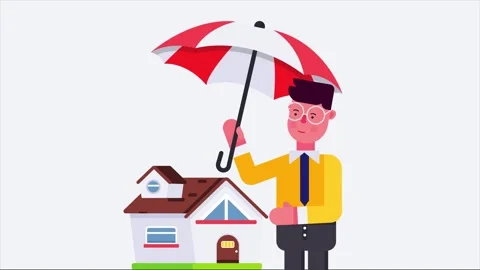 Secure Your Home: Essential Home Insurance Guide Vídeo Stock 339344113
