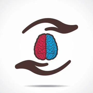 Secure your intelligence Stock Illustration