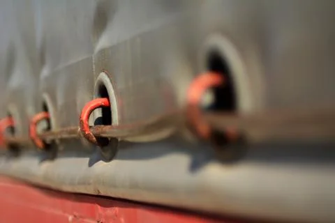 Secured cargo Foto stock