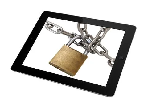 Secured data Stock Photos