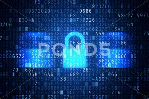 Secured data transfer Stock Photos