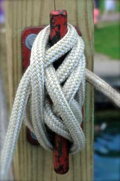 Secured Rope Stock Photos