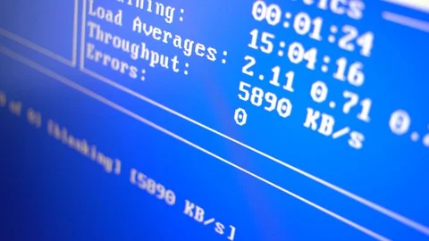 Securely erasing and destroying data - Wiping Hard Drive - IT security Stock Footage 92727316