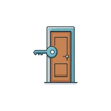 Securing the future with access key: Exploring possibilities and safety in .. Stock Illustration