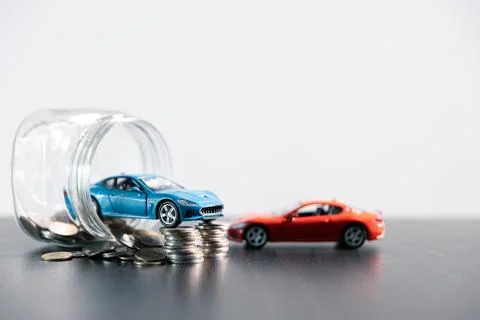 Securing loan for car involves understanding finance options, insurance req.. Stock Photos
