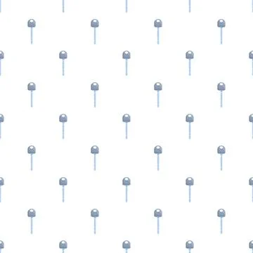 Security access key pattern on white background Illustrazione stock