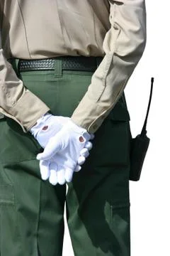 Security agent surveillance Stock Photos