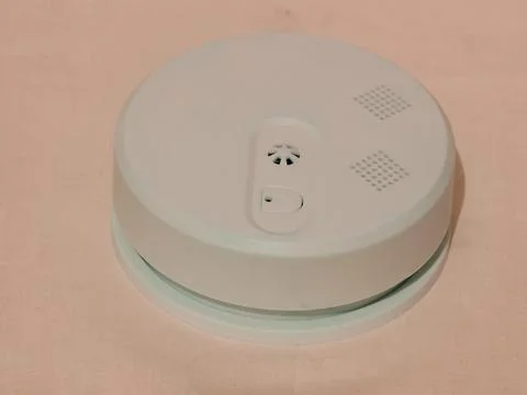 Security alarm system presentation for commercial background. 스톡 사진