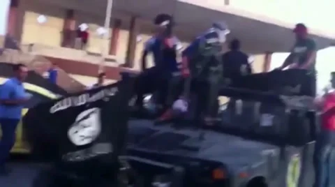 Security for Americans in Iraq Stock Footage 39715388