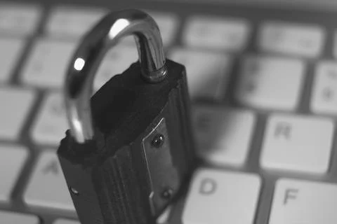 Security and data protection concept Stockfoto's