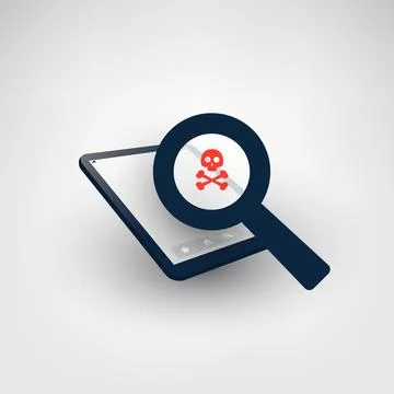 Security Audit, Virus Scanning, Cleaning, Eliminating Malware, Ransomware, .. Stock Illustration