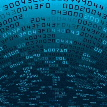Security background with HEX-code 스톡 일러스트