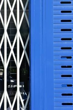 Security bars Foto stock