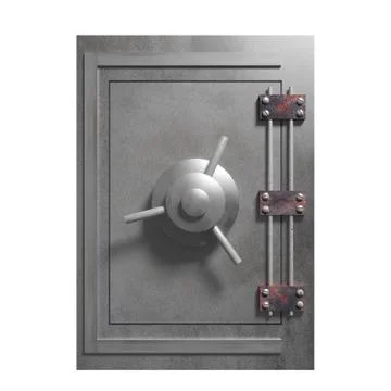 Security box 库存插图