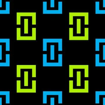 Security box seamless pattern 스톡 일러스트