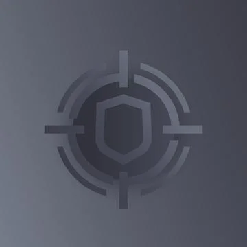 Security breach, data protection icon Stock Illustration