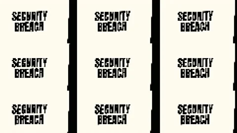 Security breach Stock Footage 189728484