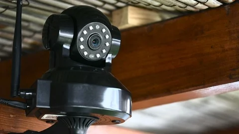 Security Cam Stock Footage 104931234