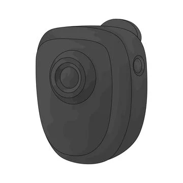 Security cam illustration Stock Illustration