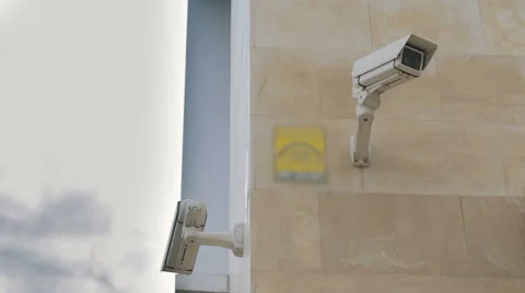 Security camera on building close up. Vidéo 62272062
