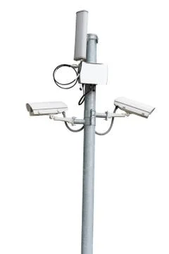 Security camera cctv Stock Photos