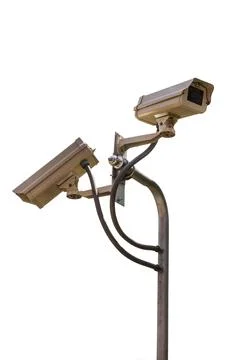 Security camera CCTV video surveillance Stock Photos
