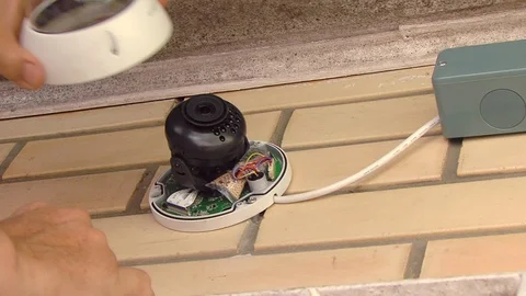 Security camera Stock Footage 86258635