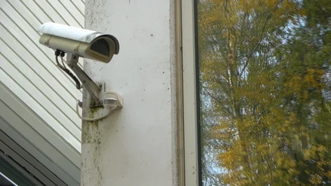 Security camera Stock Footage 117936673