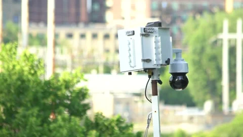 Security Camera Stock Footage 195278902