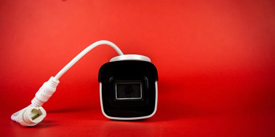 Security Camera for Home Security, videcam, smart home technology Foto stock