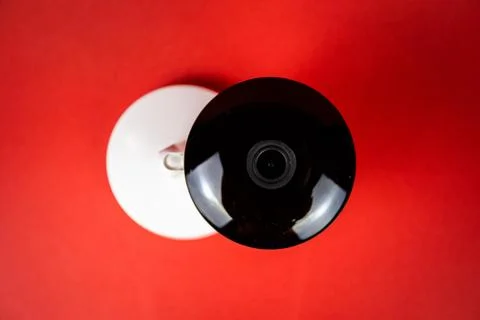 Security Camera for Home Security, videcam, smart home technology Stock Photos